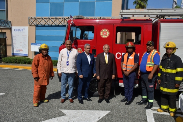 ONAPI realiza su cuarto Simulacro Nacional de Evacuación por Terremoto en la entidad